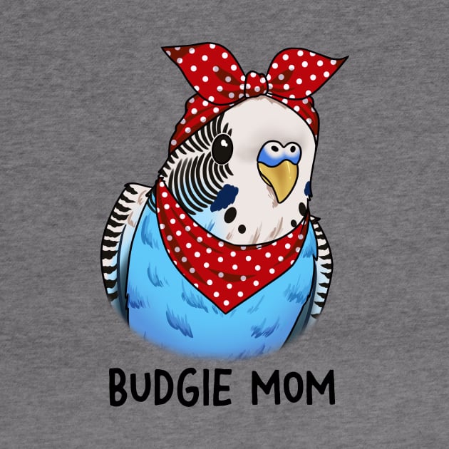 Budgie Mama Love: A Heartwarming Design for Parrot Parents by Holymayo Tee